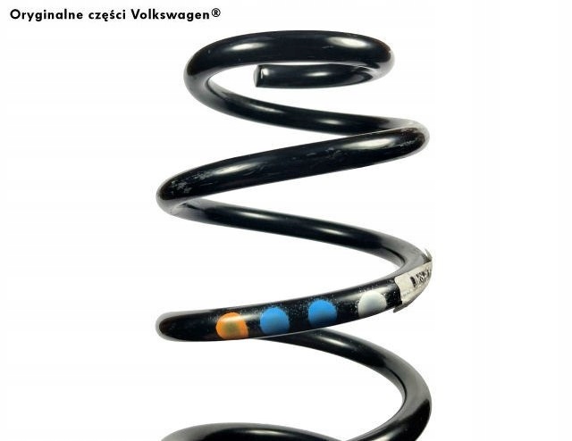 TYLNA SPREZYNA TYL VW POLO 9N 6Q SEAT IBIZA 6L OE Part manufacturer Volkswagen original OE