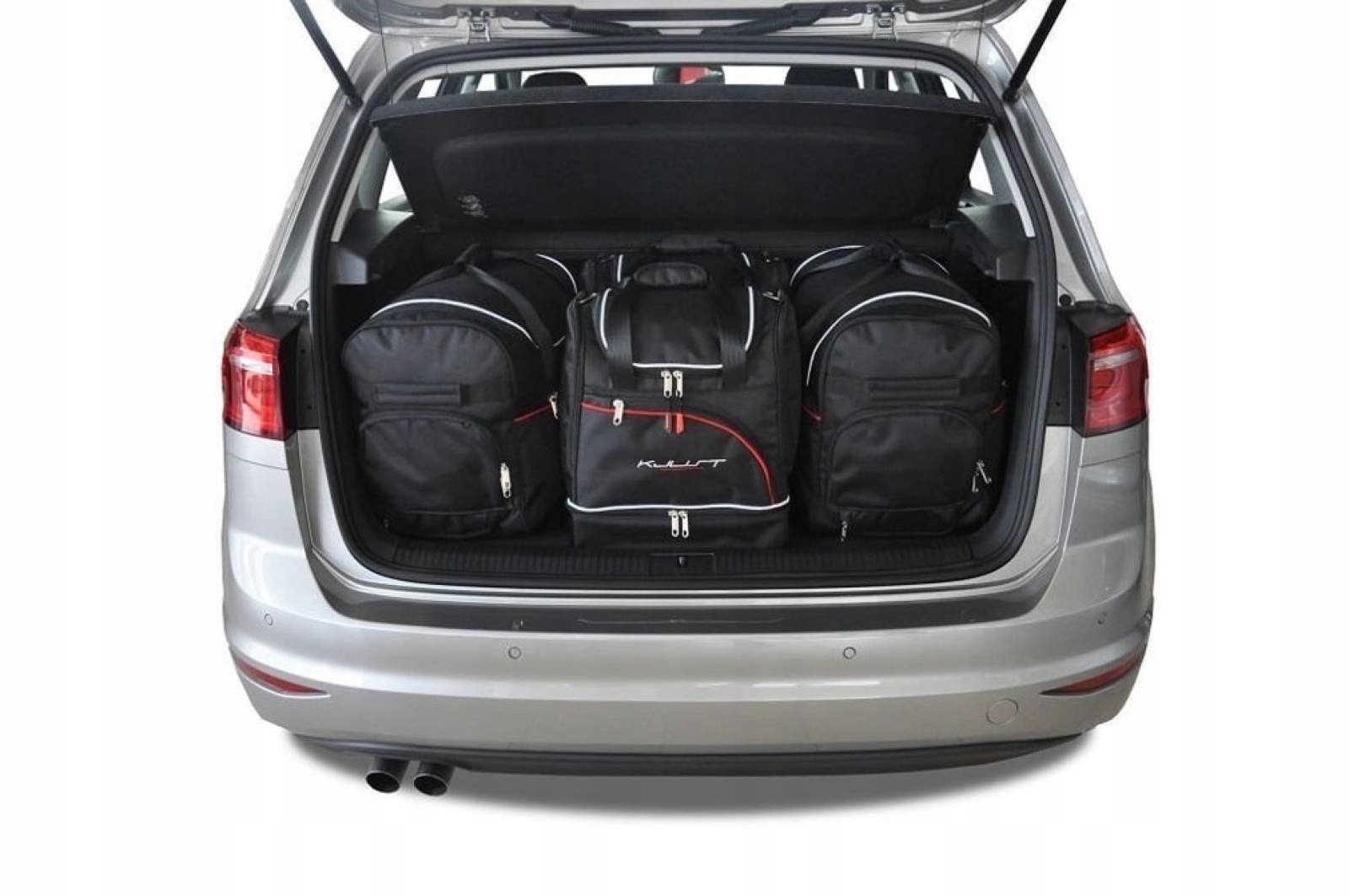 J&j Automotive Sada 4ks cestovných tašiek Sport pre Vw Golf Sportsvan 2013