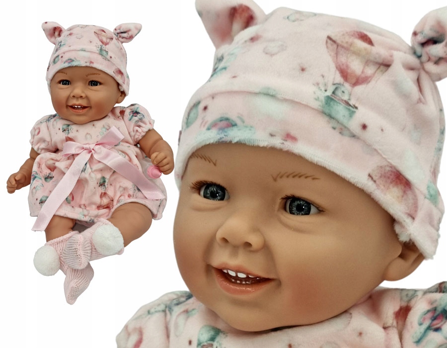 Hiszpańska Lalka Bobas Diana 40cm Mówi i Śpiewa Pl 5219