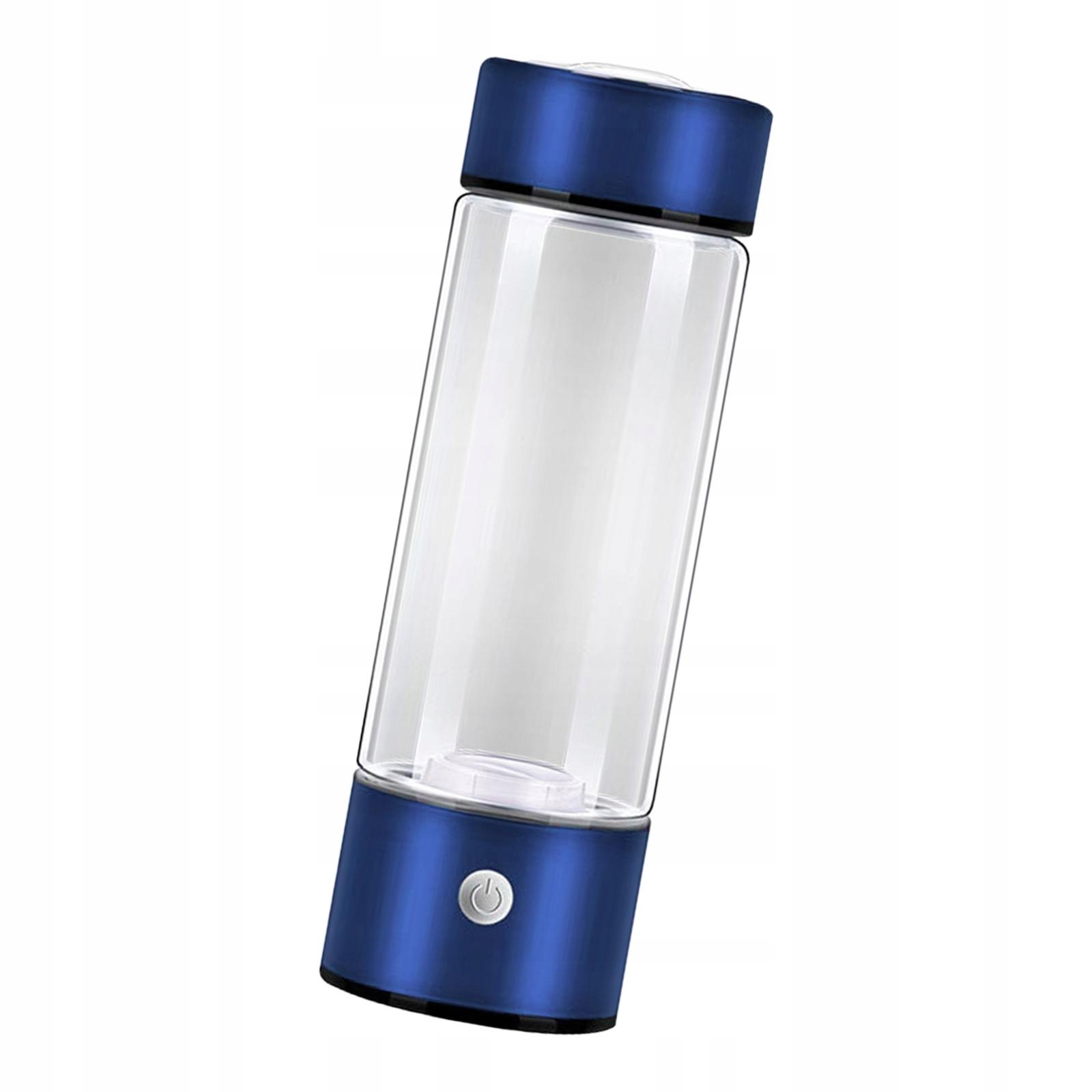 Zewnętrzna butelka na wodę 420 ml Lekka przenośna USB na wodę na zewnątrz, niebieska Model inna