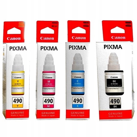 

4x Tusz GI-490 Canon Pixma G2411 G1410 G1411 G2410
