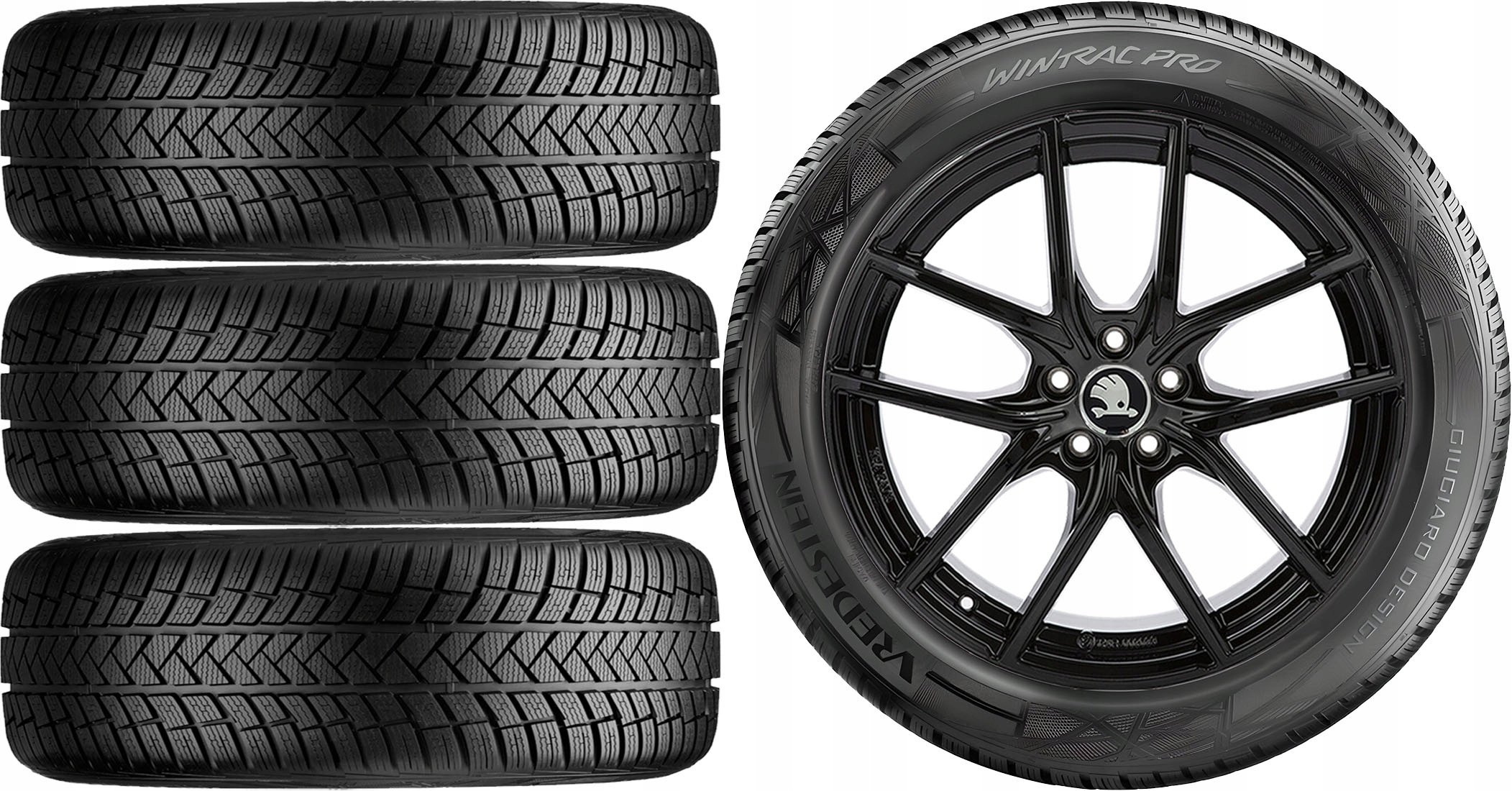 КОЛЕСА ЗИМА ШКОДА Octavia 2 II Vredestein 2050r17