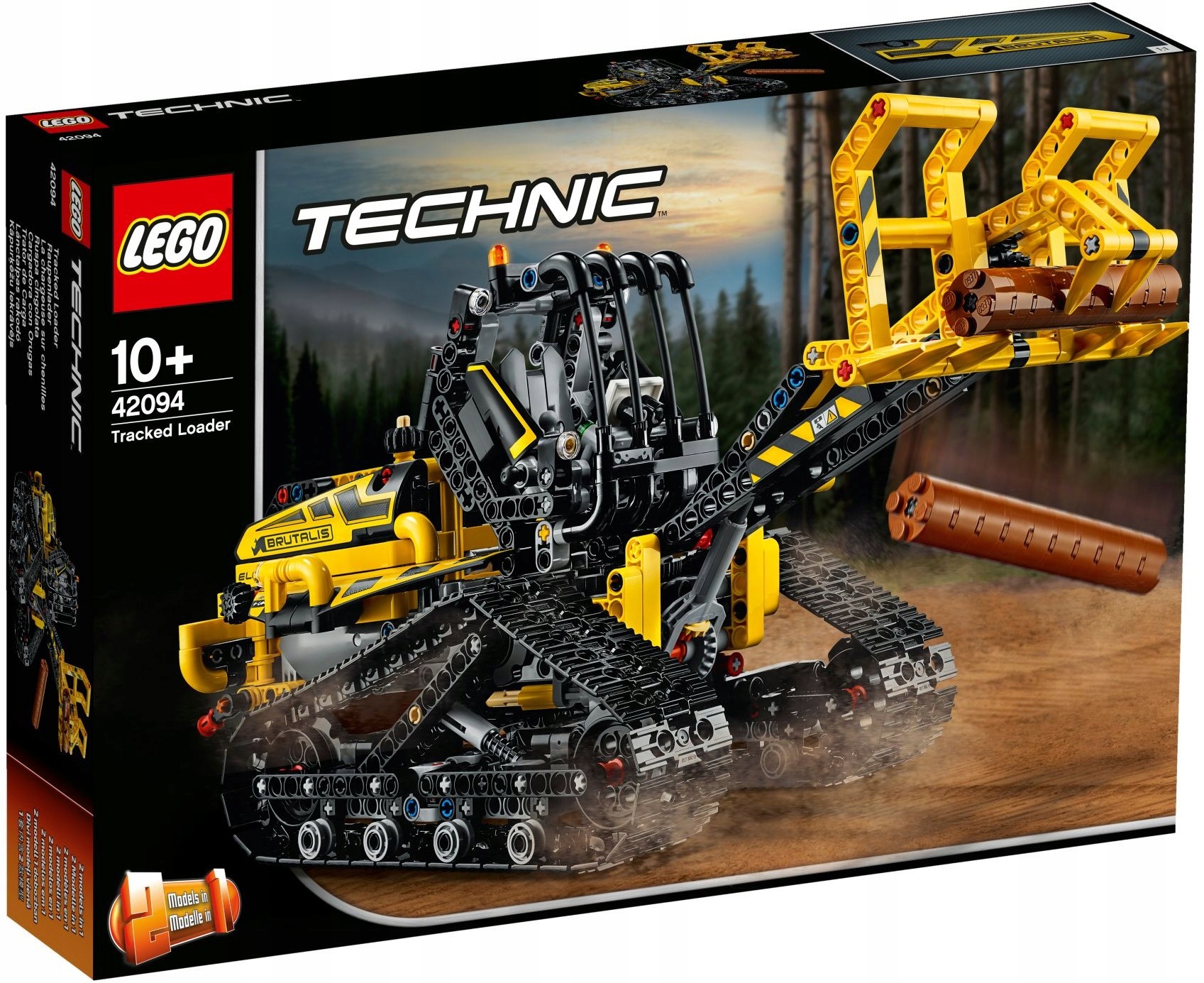 

Lego Technic 42094 Koparka gąsienicowa 2 w 1