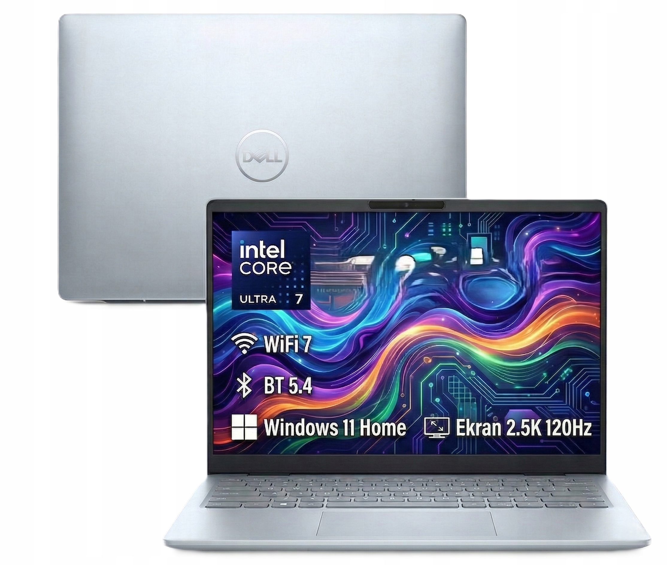 Wzmocniony Dell 14 Plus Ultra 7 256V 16GB 2TB 14" 2.5K 120Hz 100% sRGB W11
