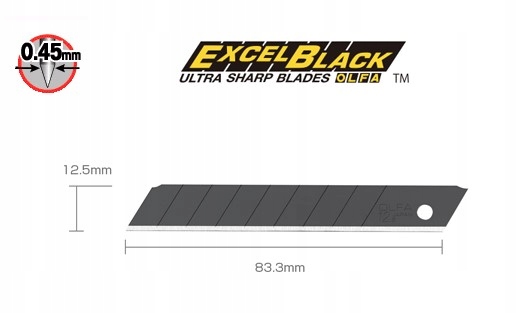 

Olfa Ostrza MTBB-10B 12,5 mm 10 szt Oryginalne!