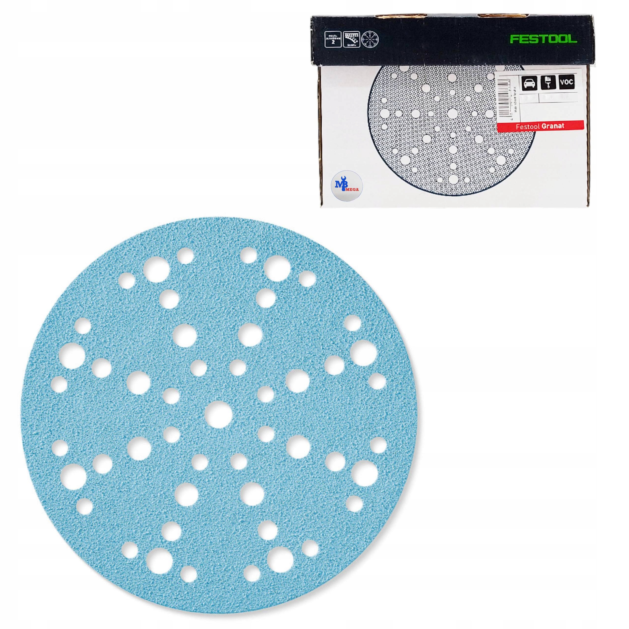 Festool Krążek ścierny 150mm P180 Stf papier do szlifierki 10 sztuk