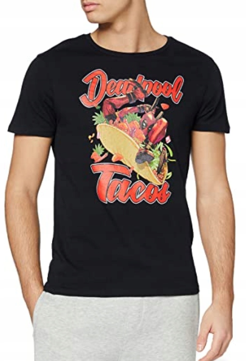 

Koszulka Marvel Deadpool t-shirt męski czarny r M