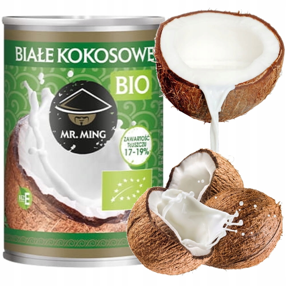 

Mleczko Mleko Kokosowe Bio 17-19% 400ml Mr. Ming