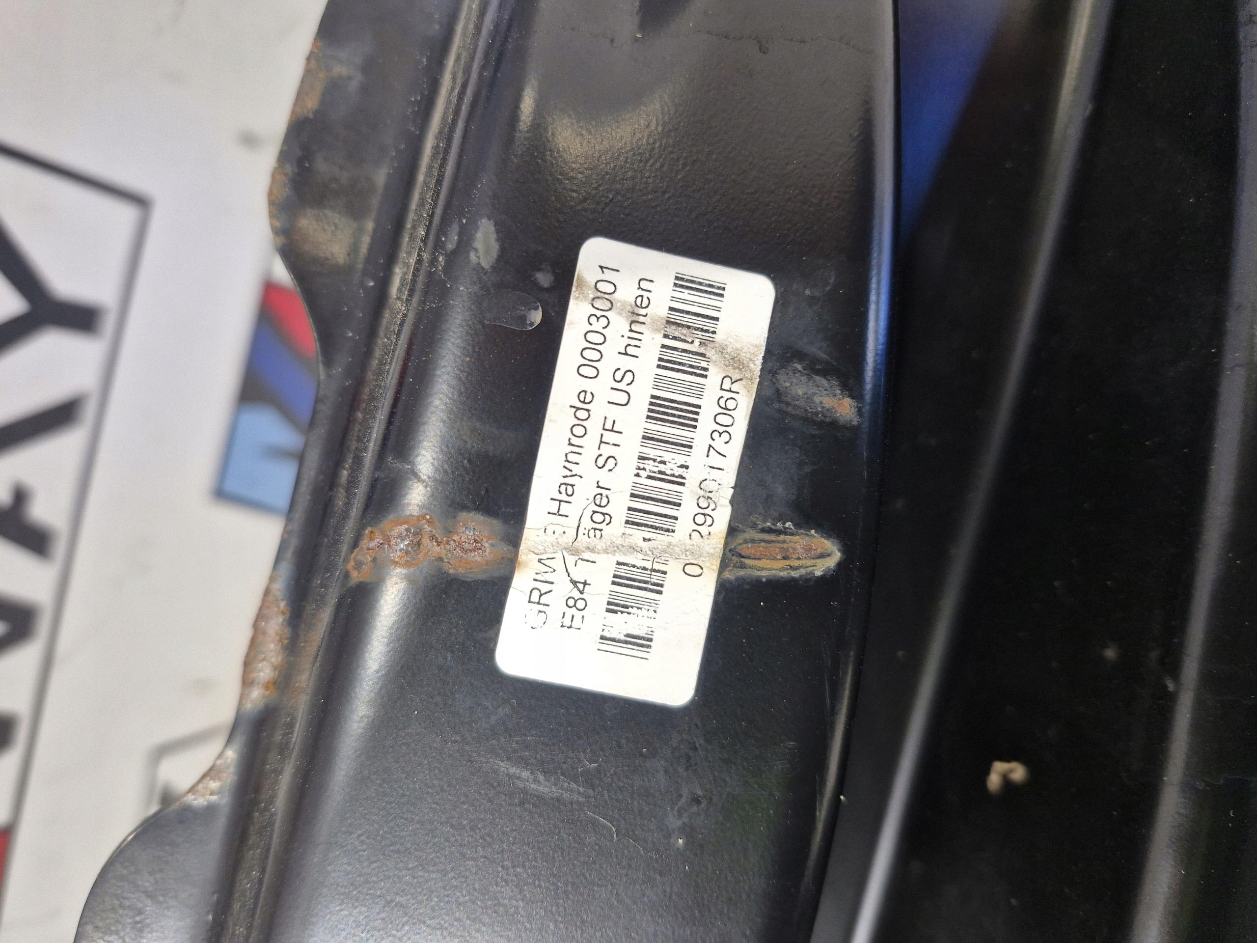 2990173 BMW X1 E84 pillar bumper support rear part original