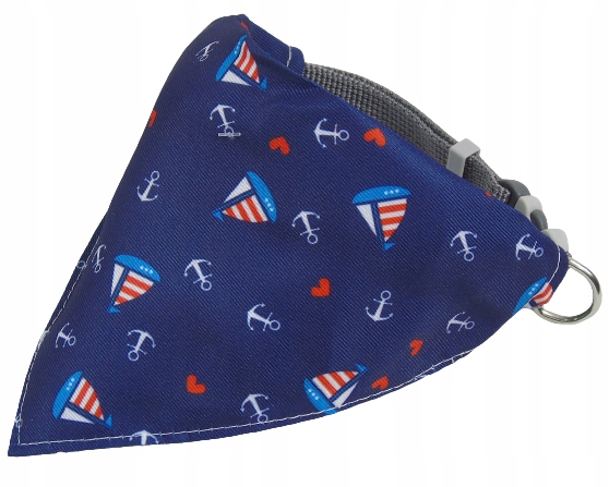 

Obroża z chustką dla psa kota Bandamka (26-46cm) M