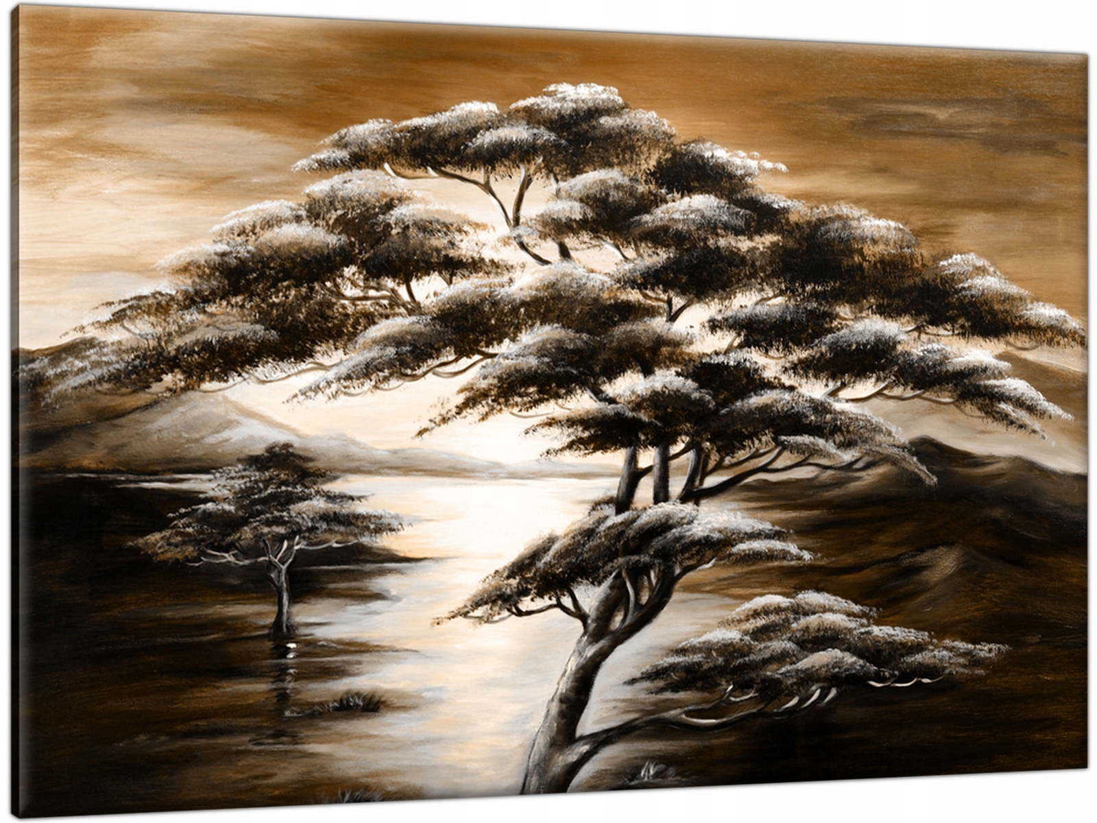 

Górski krajobraz 120x80 Obraz do salonu hotelu 1el