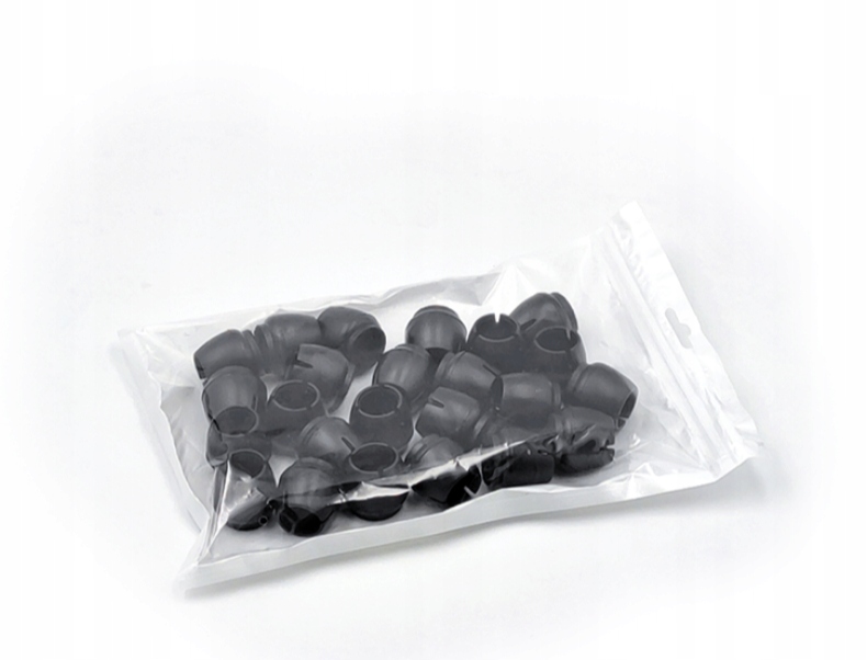 Silikoniniai kėdžių kojų antgaliai su veltiniu, 12–16 mm, skaidrūs, 4 vnt. – Mensen – produkto nuotrauka 12