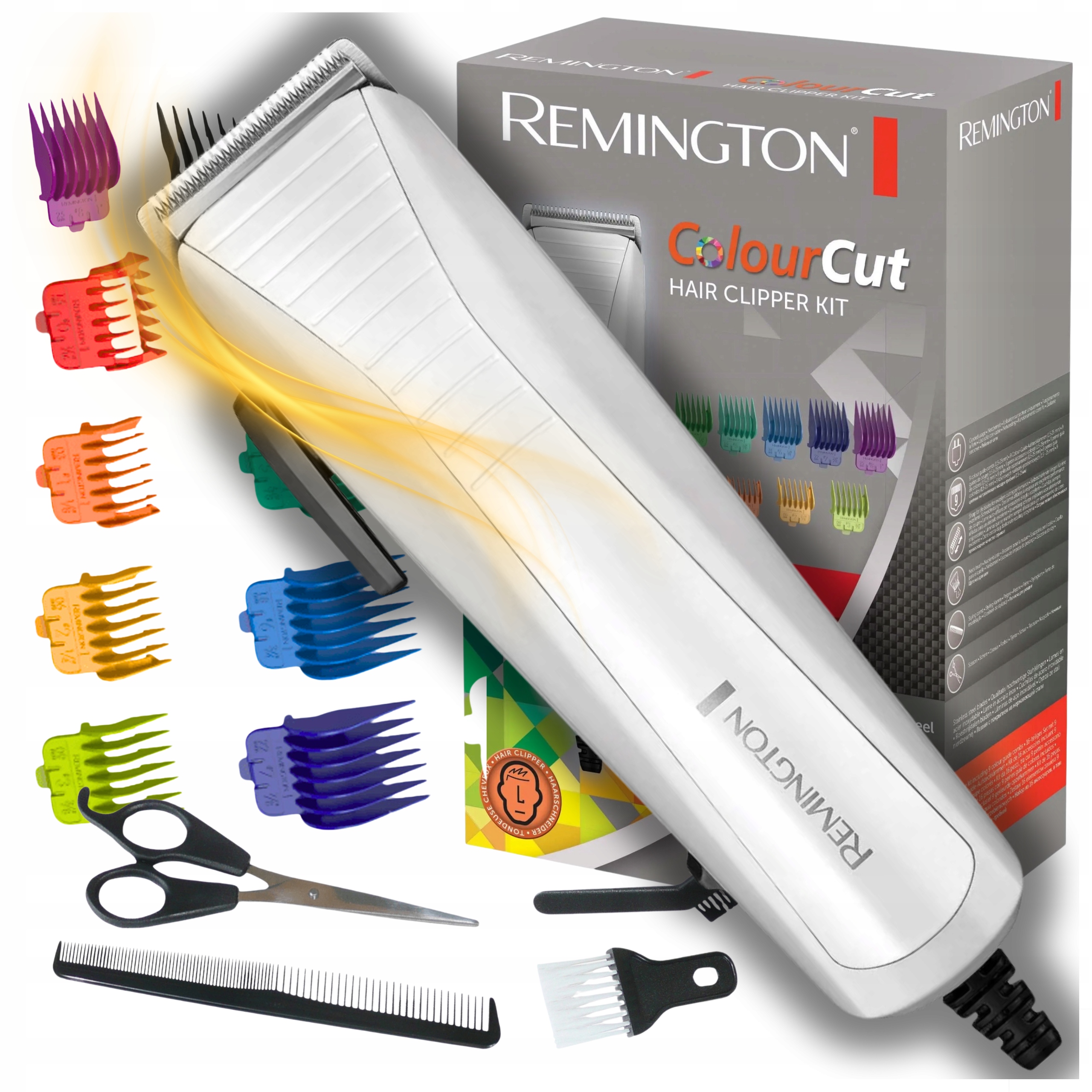 Maszynka Do Strzyżenia Remington Przewodowa Cieniowania Solidna Nowoczesna