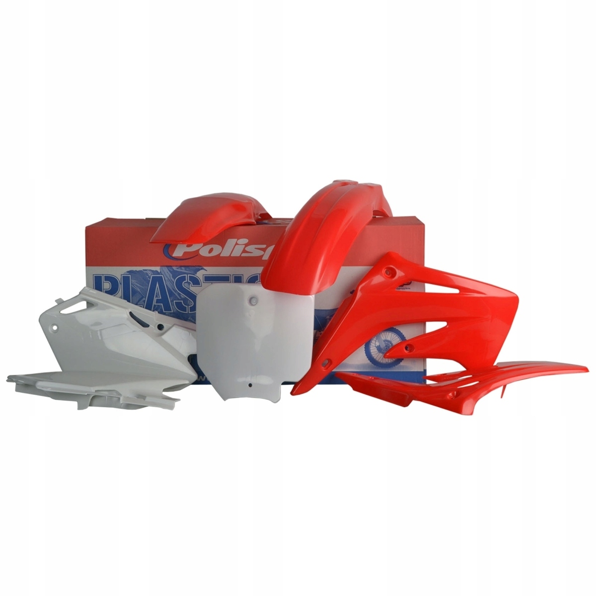 Polisport Sada Plastov Honda Cr 85R '03-'07 Farba Oem Červená Biela