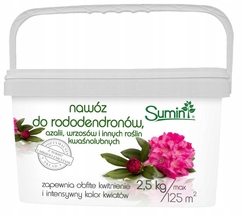 

Nawóz do rododendronów, azalii wrzosów 2.5kg Sumin