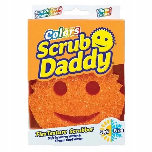 Levně Balíček Scrub Daddy houbička Colors Single Packs Orange Originální akce na