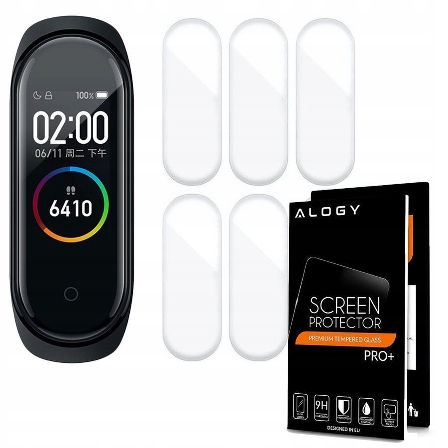 

Folia Ochronna Alogy x5 Ekran Do Xiaomi MI Band 4