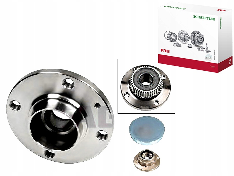 Sada Ložiska Kola Fag QWB1257 5445 VKBA3548 R1