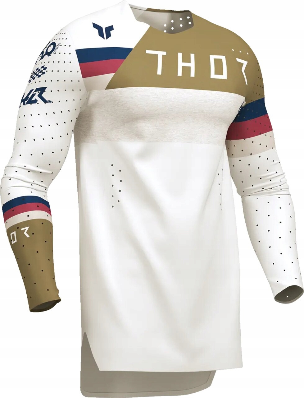 Mikina Thor Sportmode League biela/kopper M