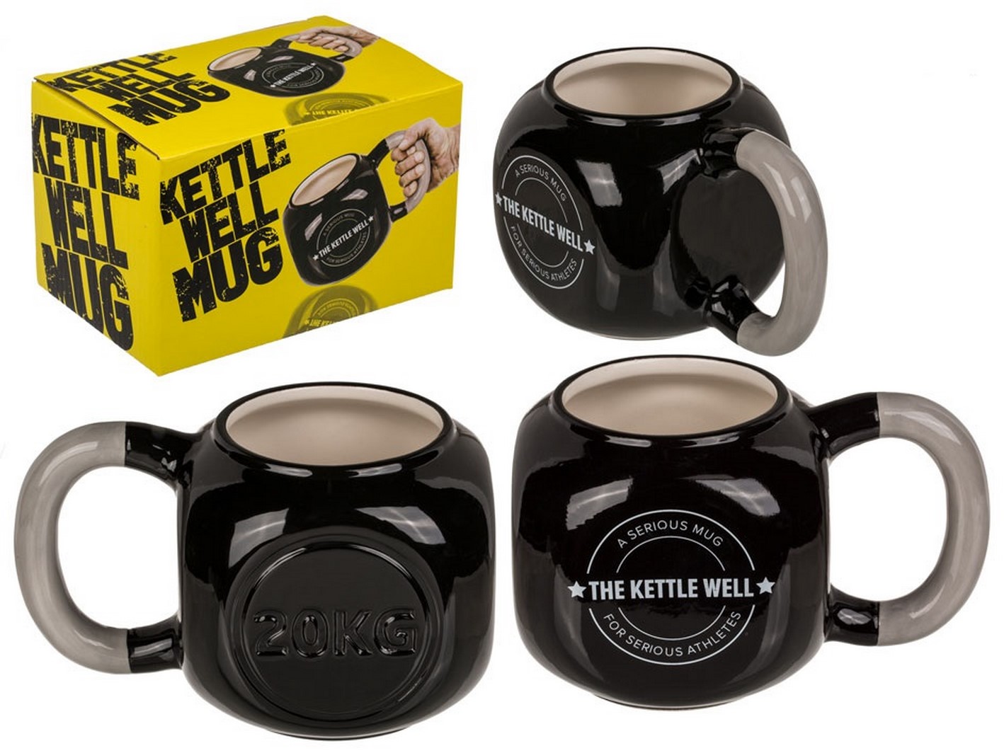 

Kubek Hantel duży XXL ceramiczny 650ml dla Siłacza