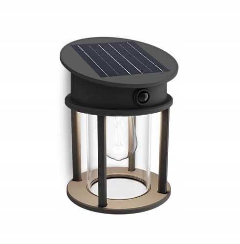 Solární Zahradní Lampa Led Philips Geri Venkovní nástěnné svítidlo Senzor Pohybu