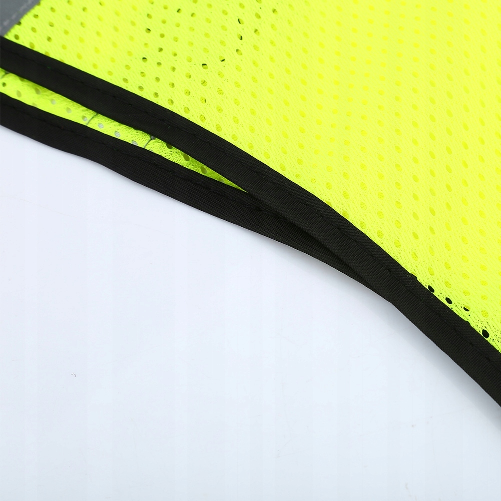 KAMIZELKA ODBLASKOWA ROWEROWA DROGOWA ODBLASK Właściwości elementy odblaskowe oddychające odprowadzające wilgoć szybkoschnące