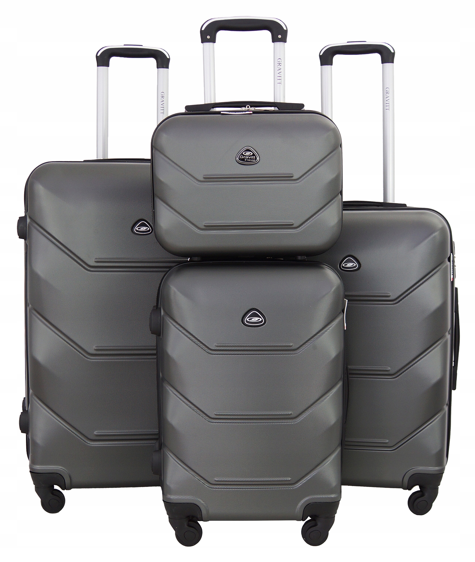 ZESTAW WALIZEK 4w1 WALIZKA PODRÓŻNA NA KÓŁKACH 950