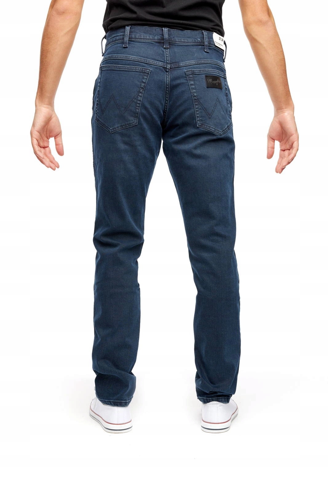 Pánské zúžené džíny Wrangler Texas Taper Bruised River W12TLT364 30/32