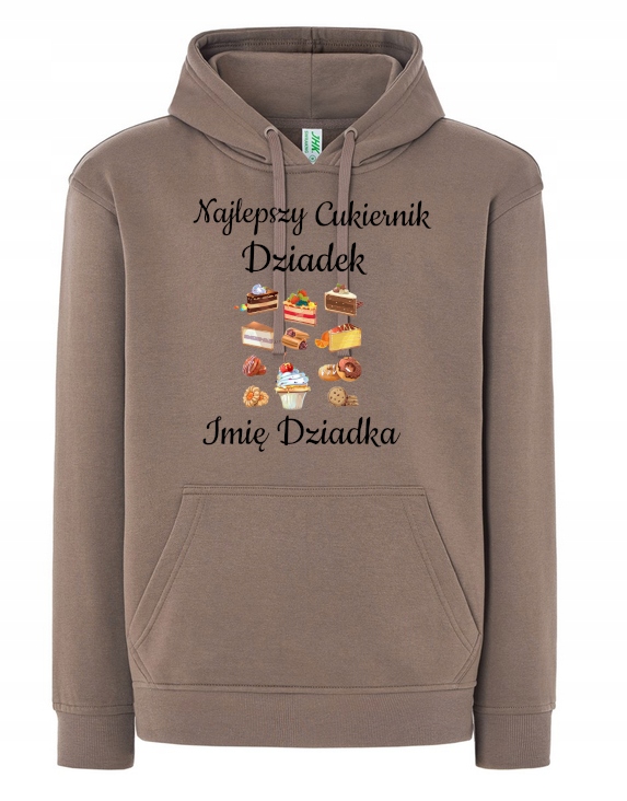 Mikina Nejlepší cukrář Dědeček Jméno Den dědečka vel. 4XL