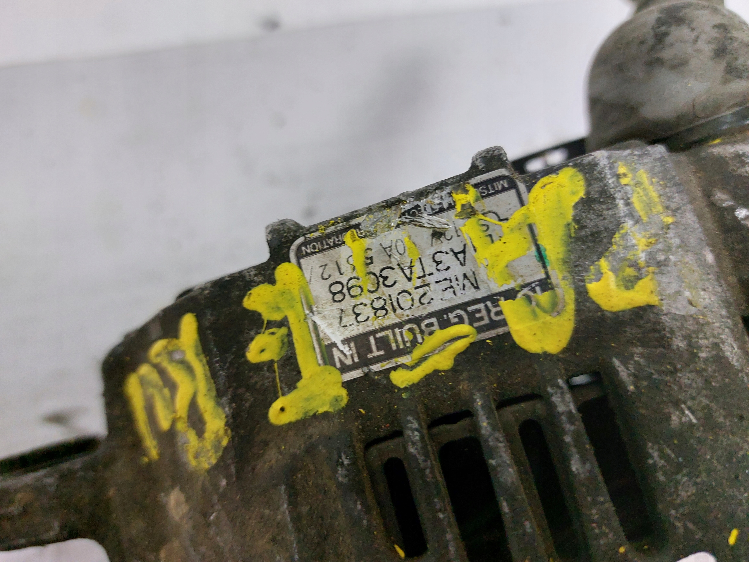 alternator ME201837 Mitsubishi Pajero