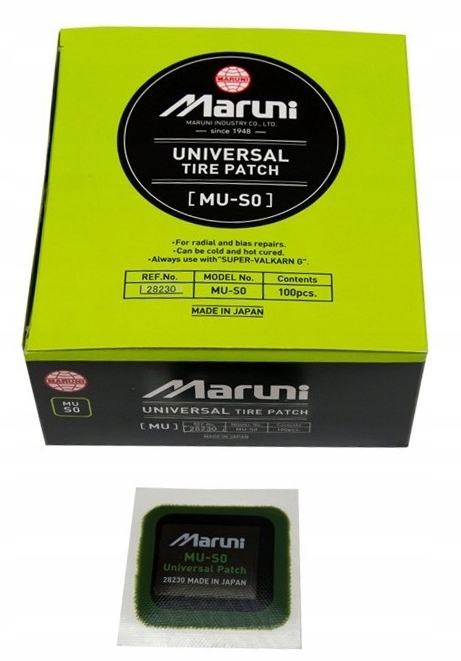 ŁATKA ŁATKI DO OPON MU S0 MARUNI 50szt EAN (GTIN) 4901322222