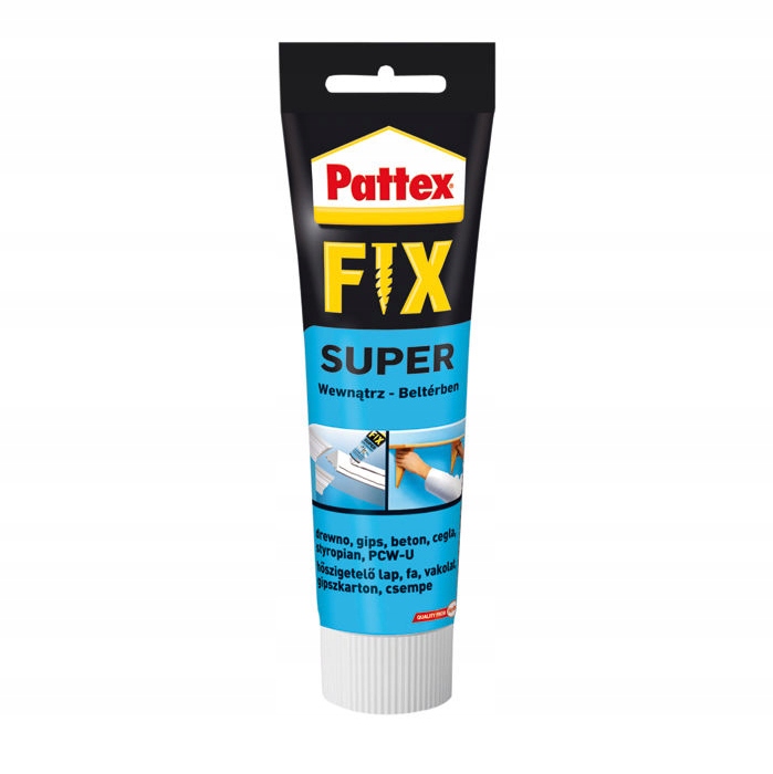 

Klej Pattex Fix Montażowy Wodoodporny 250G