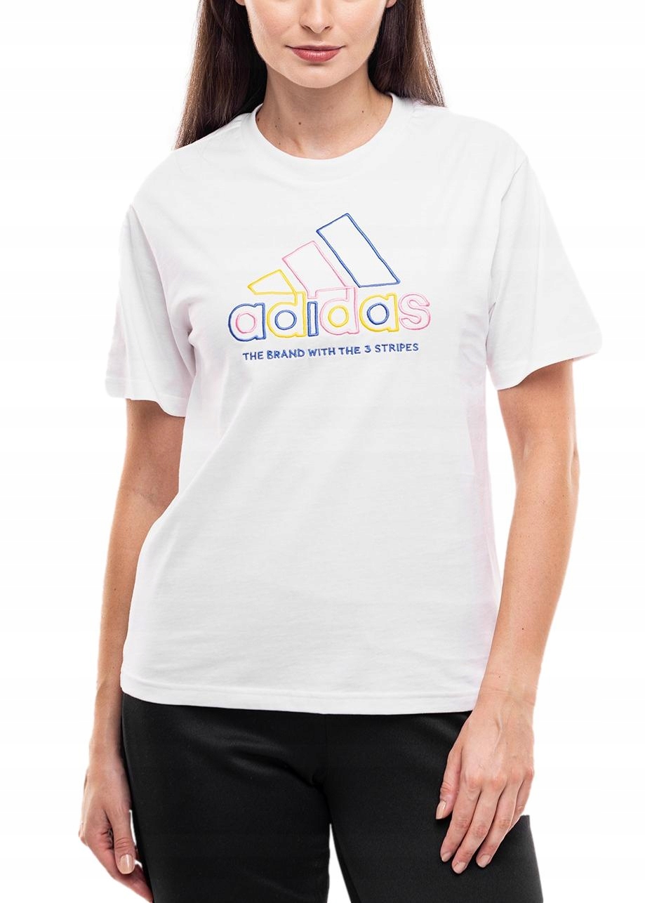 adidas Tričko dámské sportovní tričko bavlněné pohodlné vel S