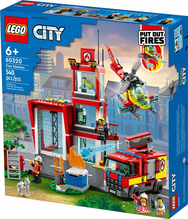 

Lego City Remiza Strażacka Zestaw 60320