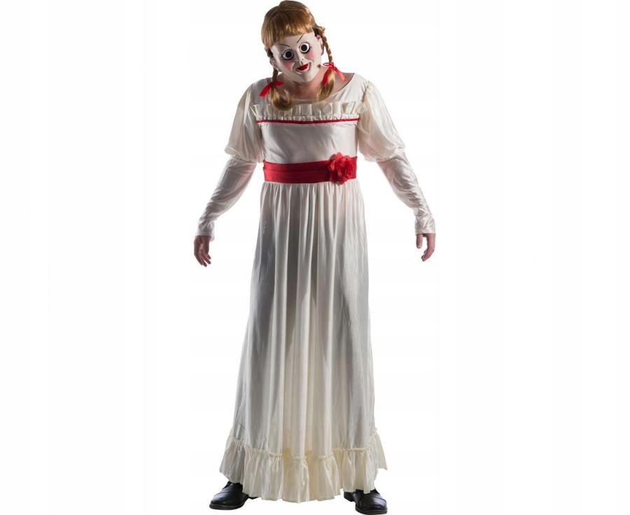 Sada pro dospělé Annabelle (šaty, maska, paruka), vel univ.