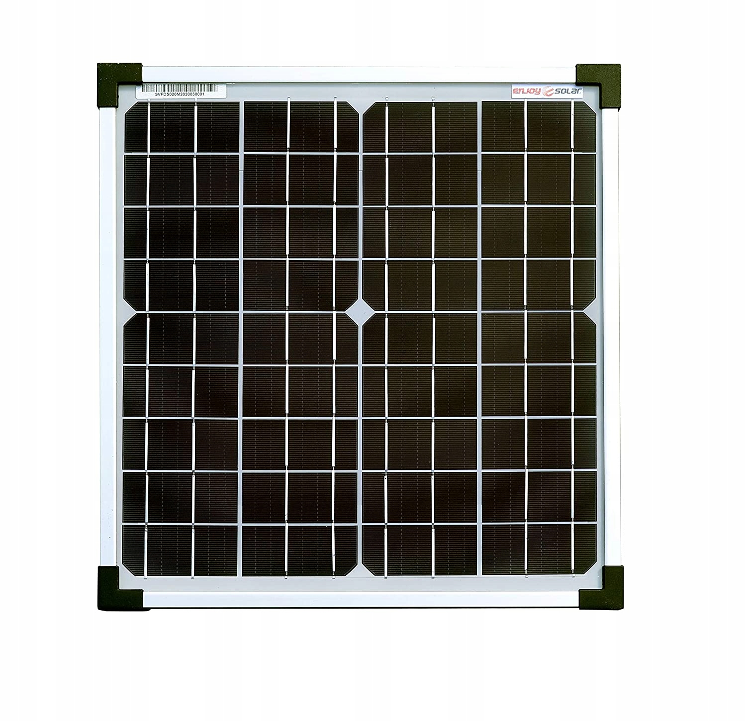 12v-36v - Моно 12V монокристалічна сонячна панель 20W
