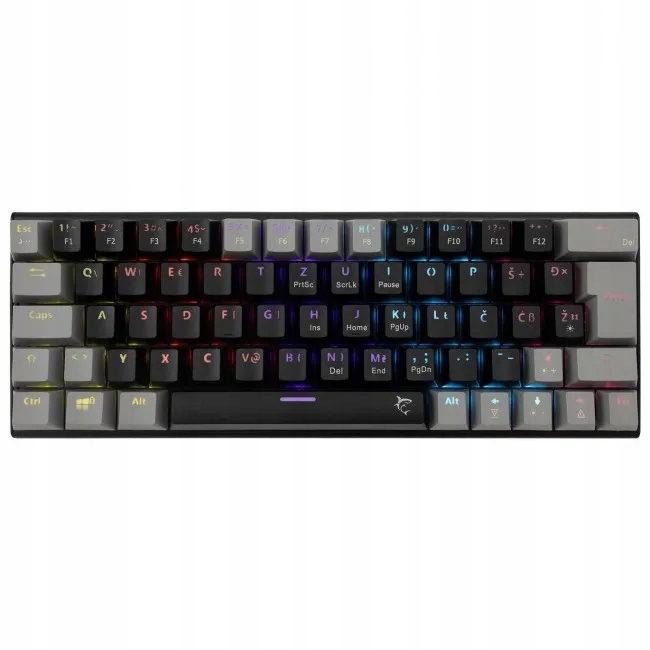 Mechanická klávesnice White Shark Wakizashi 2 Blue Switch Černošedá Rgb