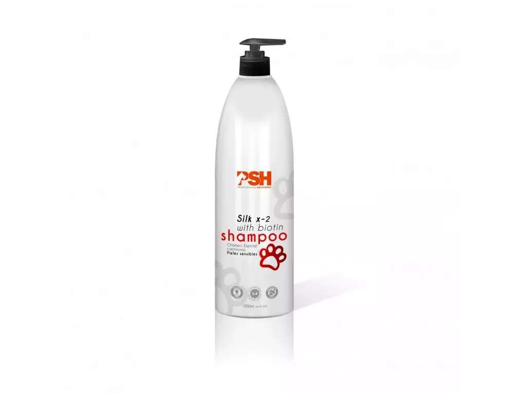 Levně Psh Silk X-2 šampon Hedvábný S Biotinem 1000 ml