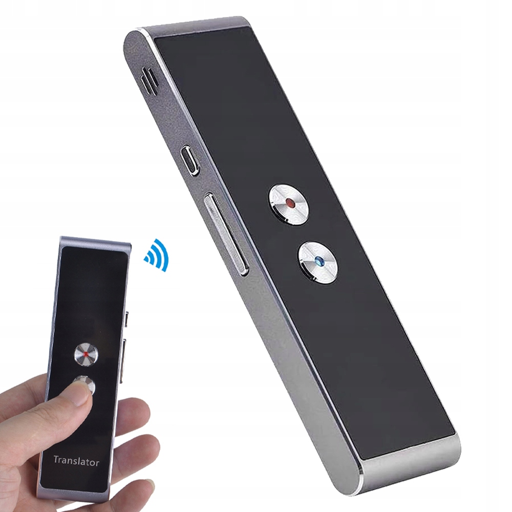 Elektroniczny Tłumacz Mowy Translator Inteligentny Rozpoznawanie