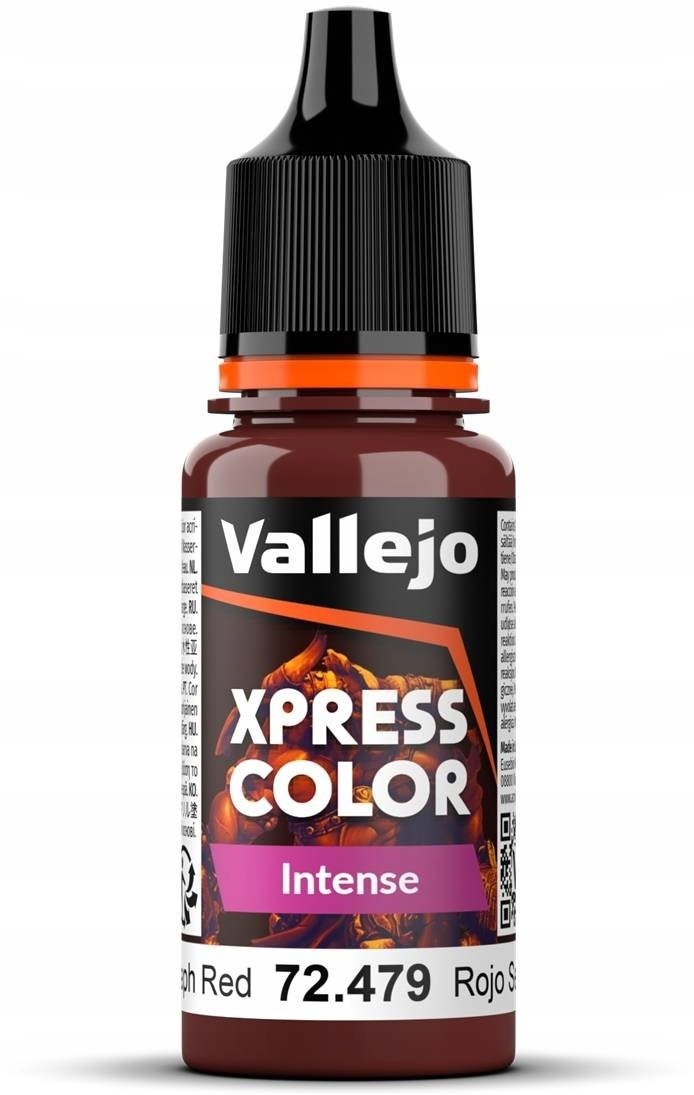Farba Vallejo Xpress Color Intense Seraph Red 18ml Czerwona Kontrast