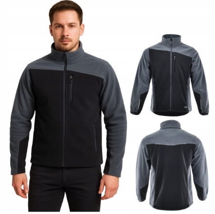 Polar mikina fleecová Pánská pracovní Bozp silná, silná, teplá, Outdoor 3XL