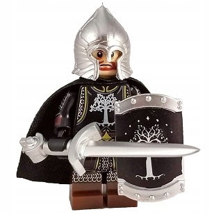 

Klocki figurka Rycerz Gondoru miecz tarcza