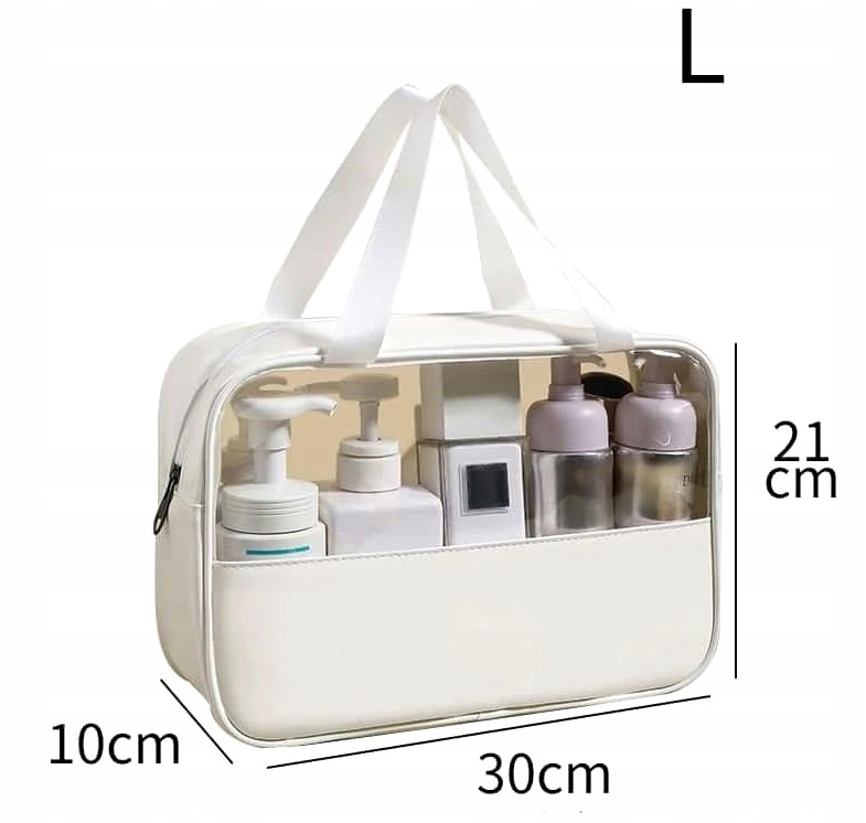 Duża Kosmetyczka kuferek wodoodporna przezroczysta EAN (GTIN) 5905884027622