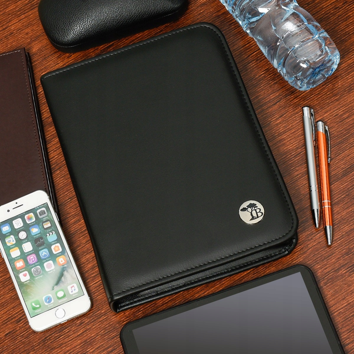 Beltimore luksusowy męski biwuar aktówka teczka A5 Kod producenta I62black