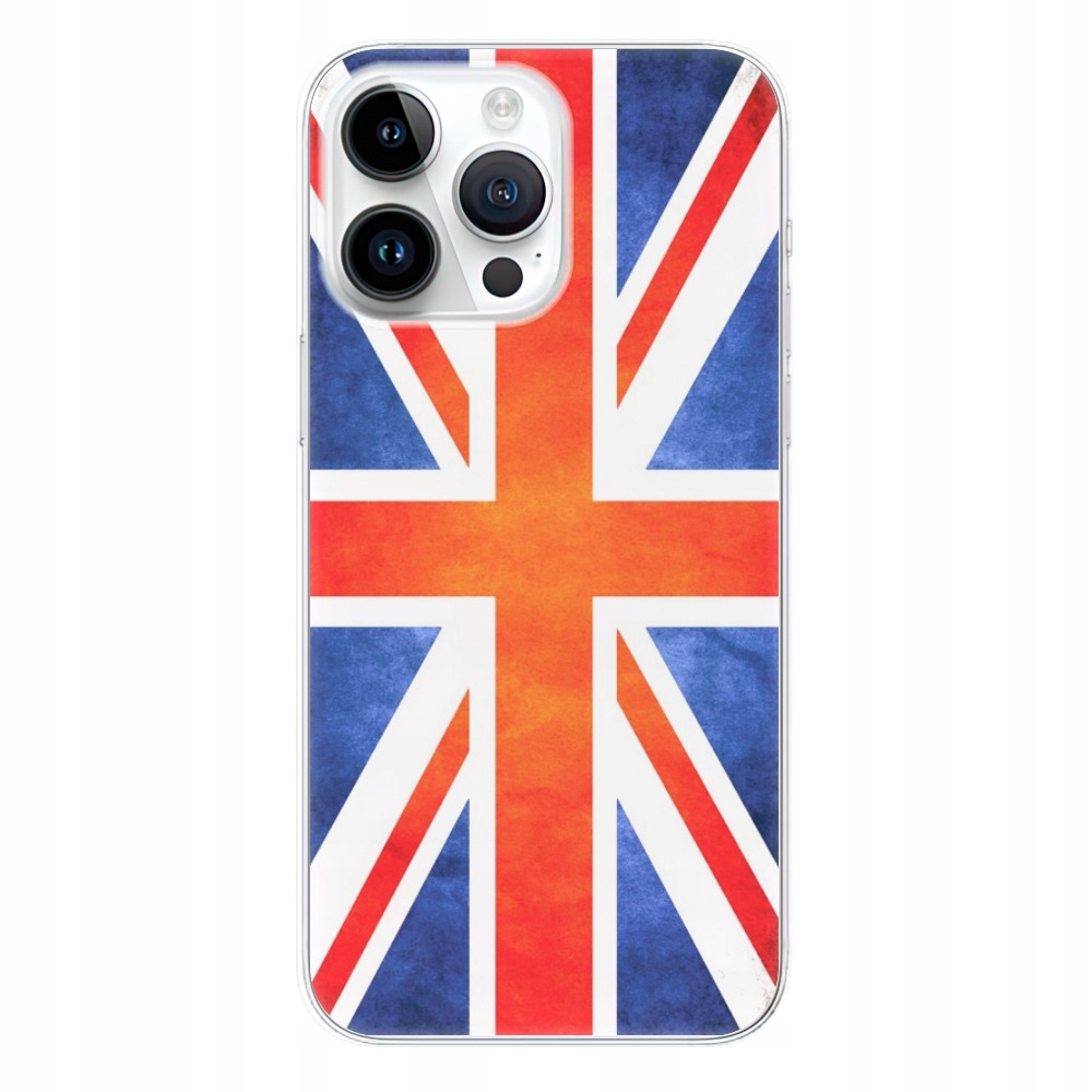Silikonowe etui iSaprio Uk Flag do iPhone 15 Pro Max
