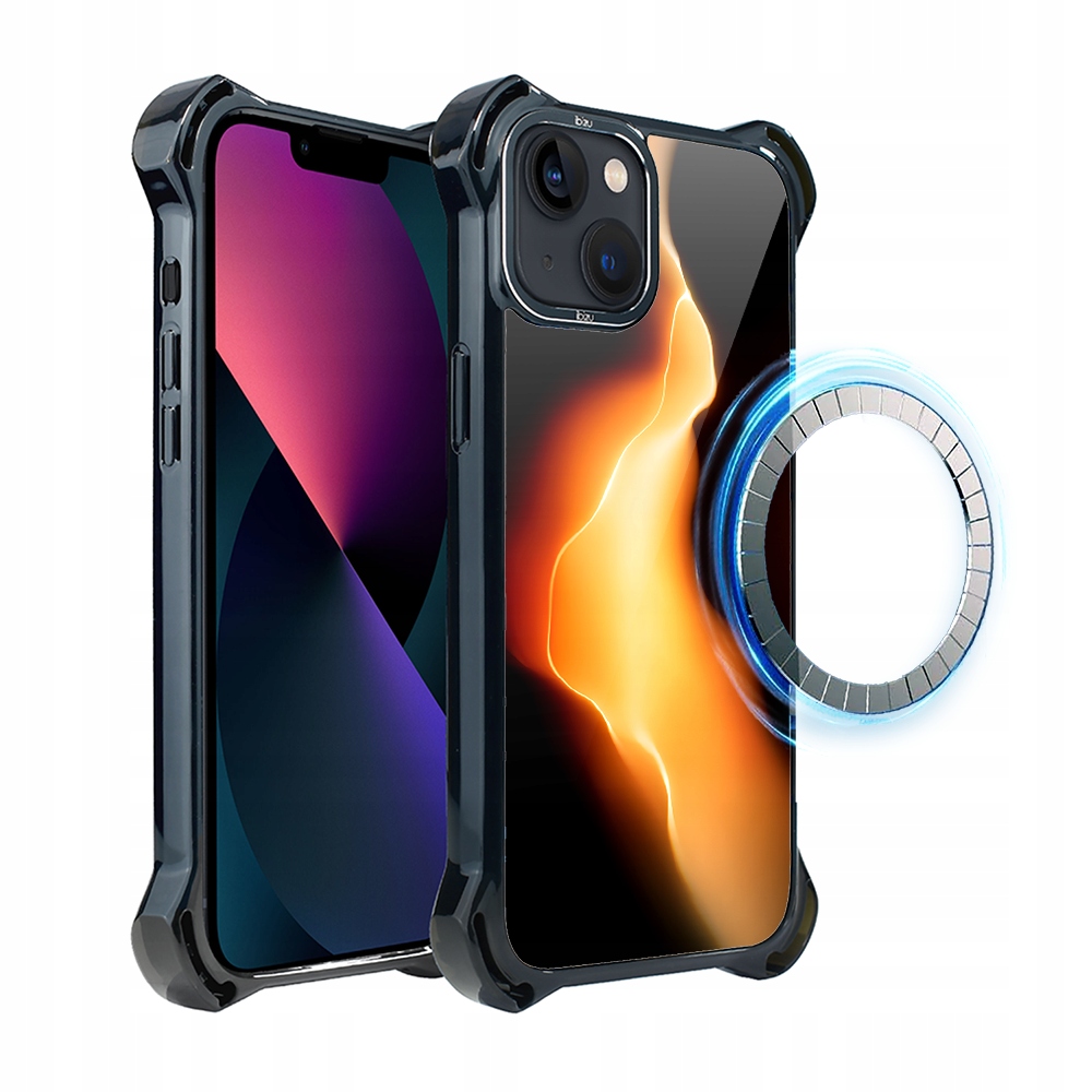 Pouzdro pro iPhone 13 Ibizu DropGuard Ultra s MagSafe, Eclipse