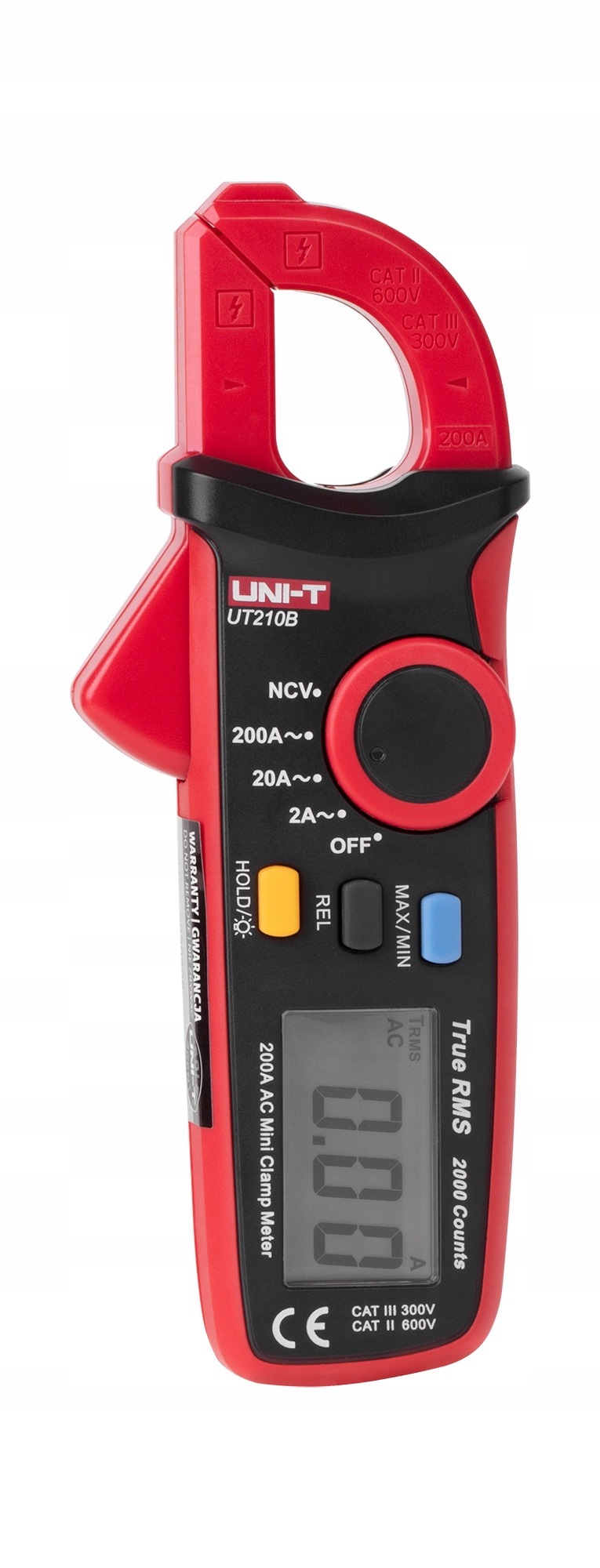 Miernik cęgowy 200A Ac model UT210B