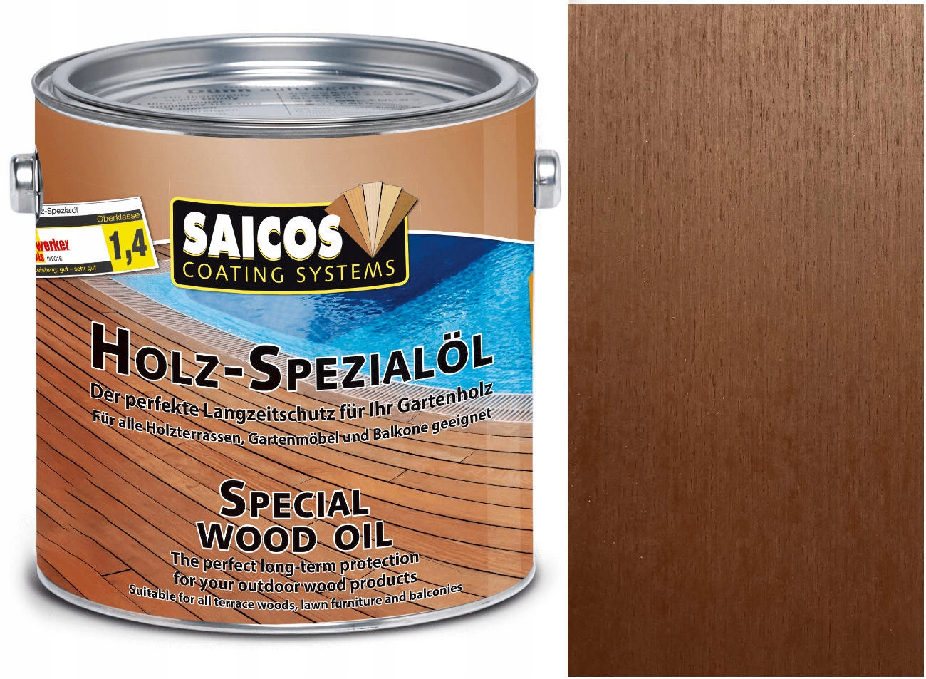 Saicos olej na terasu a nábytek Termowane 0125 0,75L