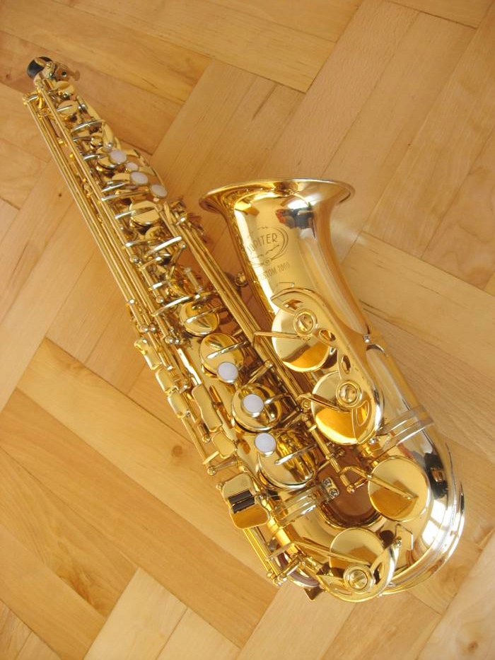 Saksofon altowy Jupiter JAS-2069, sax po remoncie