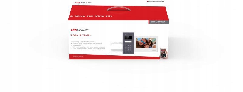 Videovrátnik Hikvision DS-KIS704EY-ACW2/Hliník
